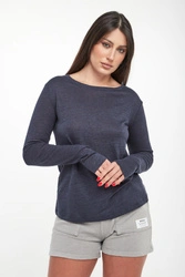Longsleeve damski lniany Cale ECOALF