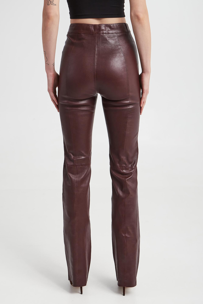 Spodnie damskie skórzane GESTUZ