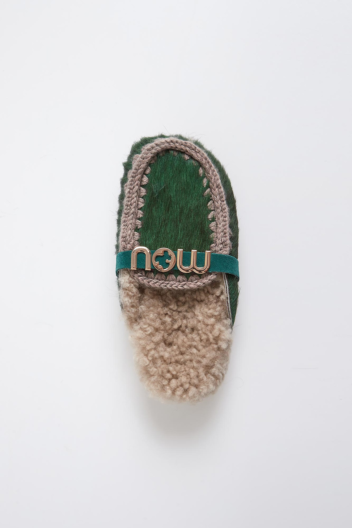 Klapki damskie mule Winter Bio MOU