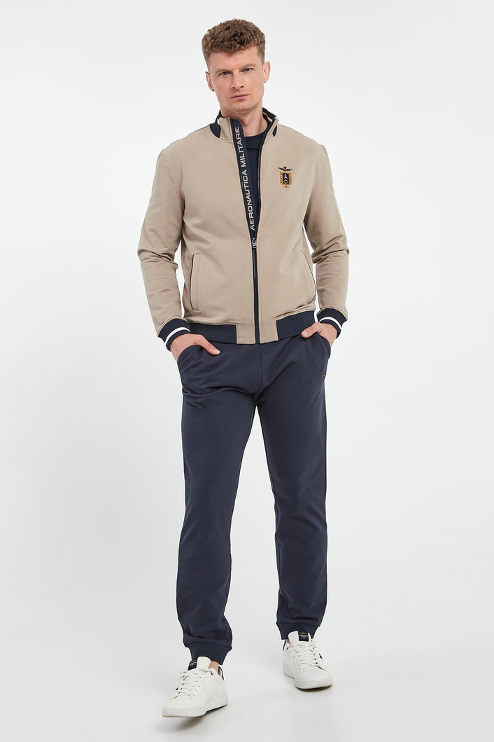 Bluza męska ze stójką AERONAUTICA MILITARE