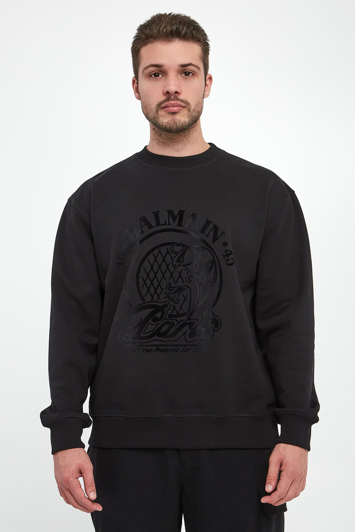 Bluza męska z logo BALMAIN
