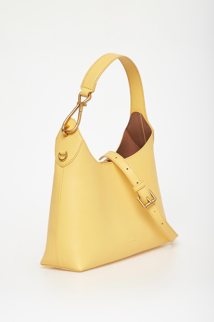 Torebka skórzana hobo TWINSET