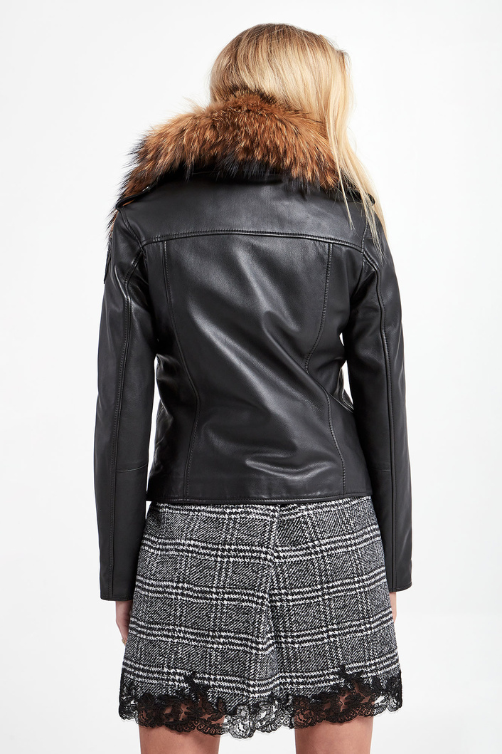 Ramoneska damska skórzana BLAUER