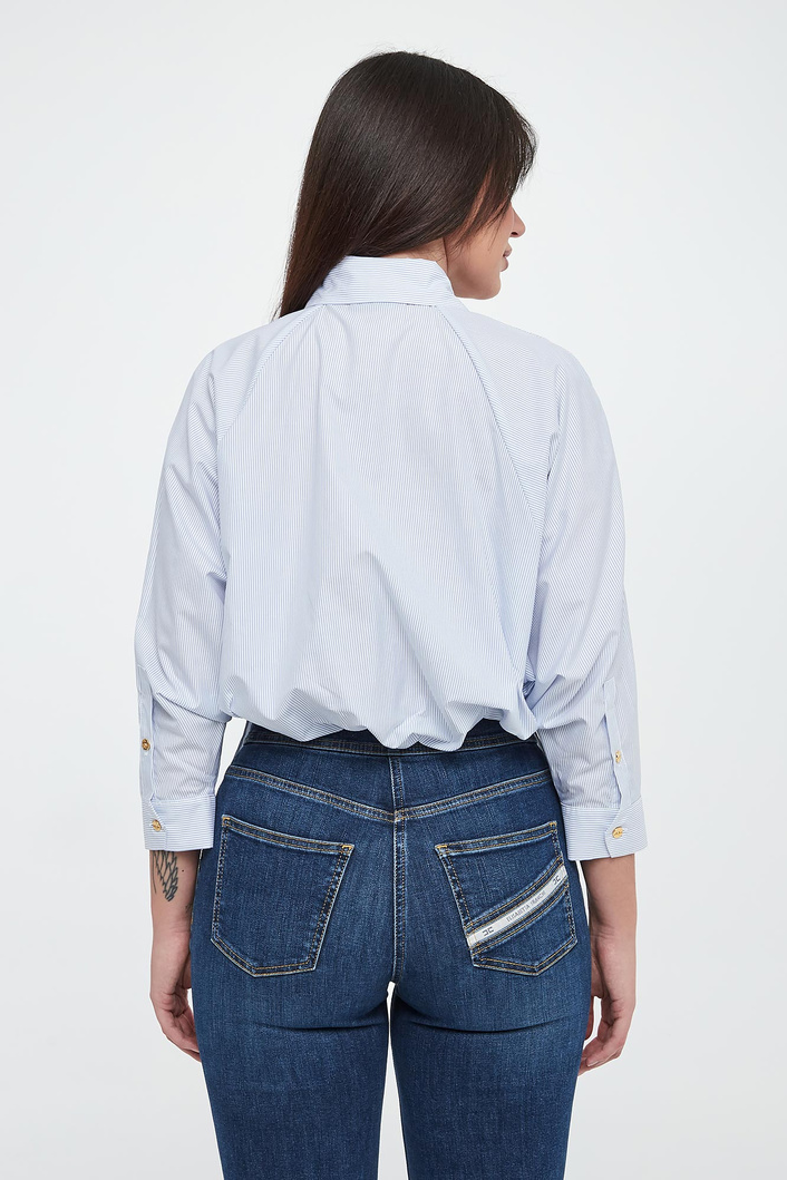  Koszula damska z krawatem ELISABETTA FRANCHI