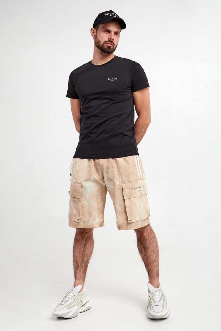 T-shirt męski z logo BALMAIN