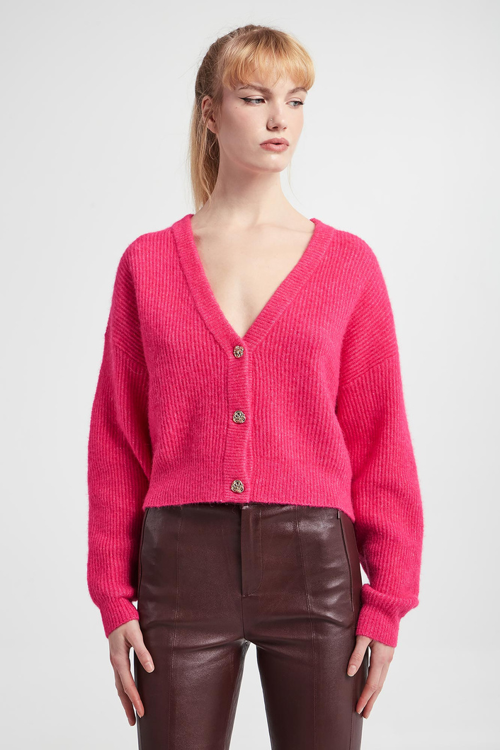 Kardigan damski wełniany GESTUZ