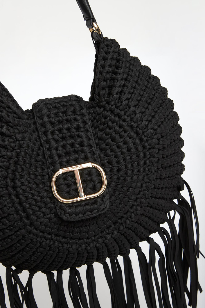 Torebka damska z frędzlami TWINSET