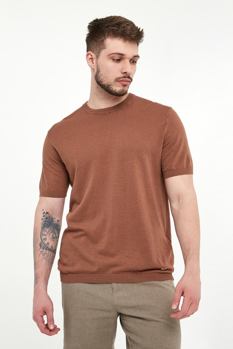 T-shirt męski lniany LIU JO