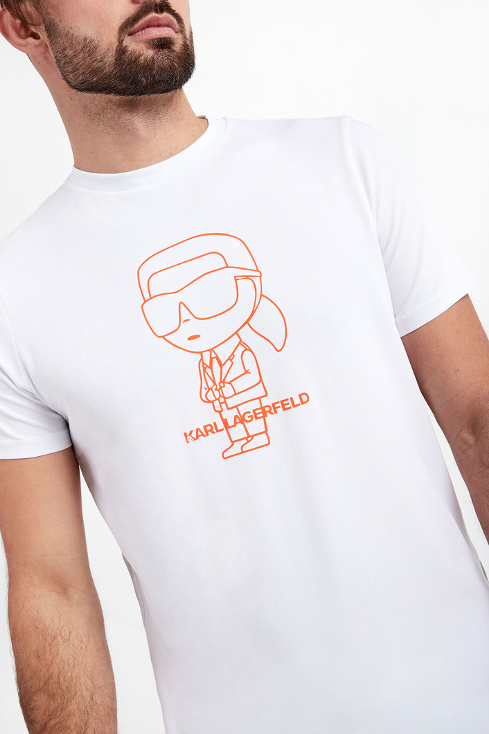 T-shirt męski KARL LAGERFELD