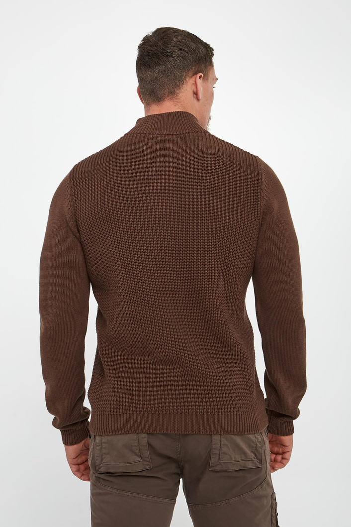 Sweter męski z logo AERONAUTICA MILITARE