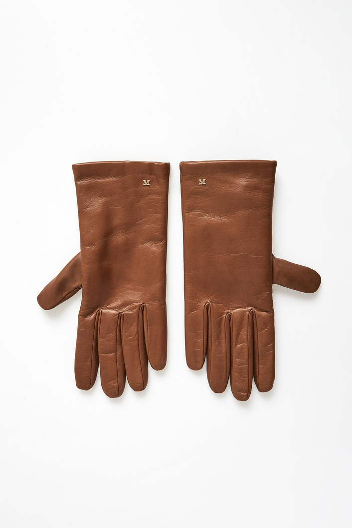 Rękawiczki damskie skórzane Spalato MAX MARA ACCESSORI