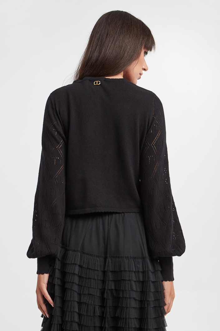 Sweter damski ażurowy TWINSET