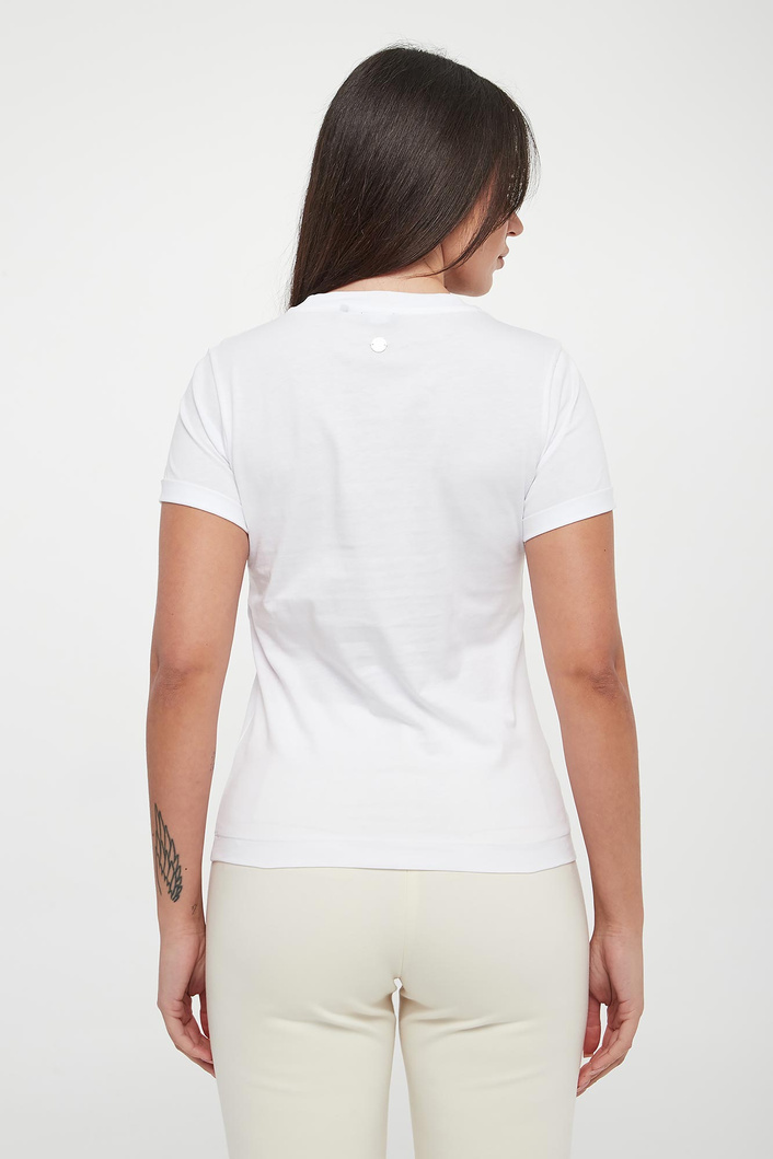 T-shirt damski z logo Tulya JOOP!