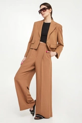 Spodnie damskie lniane Diletta WEEKEND MAX MARA