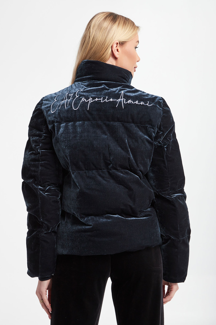 Kurtka welurowa EA7 EMPORIO ARMANI