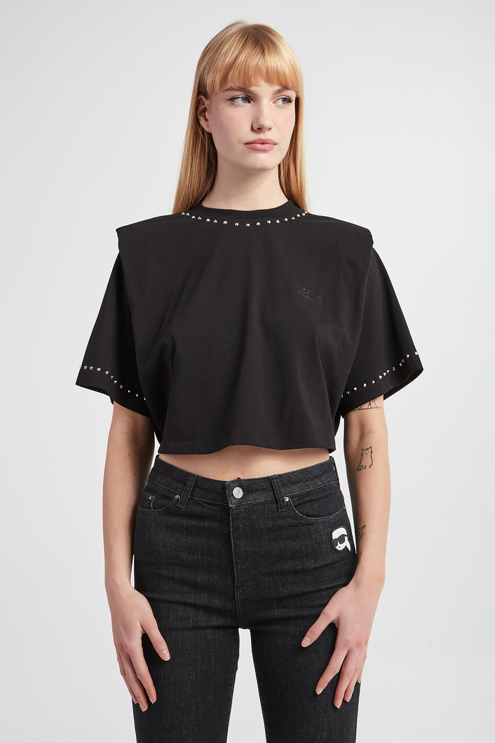 T-shirt damski KARL LAGERFELD