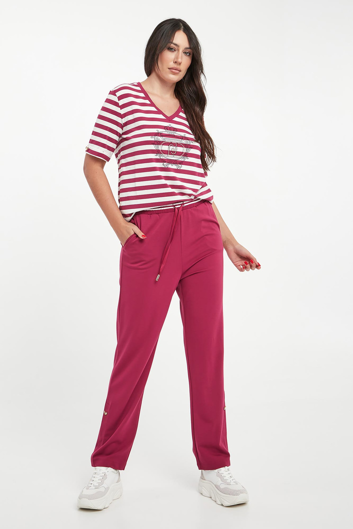 T-shirt damski w paski LIU JO