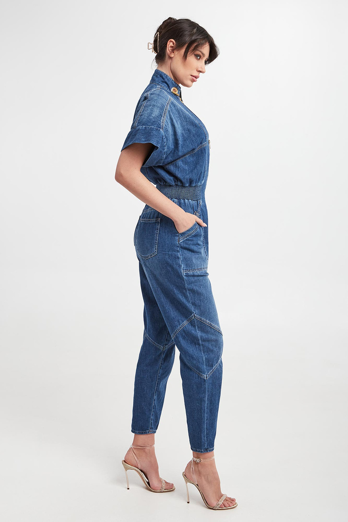 Kombinezon damski jeansowy ELISABETTA FRANCHI