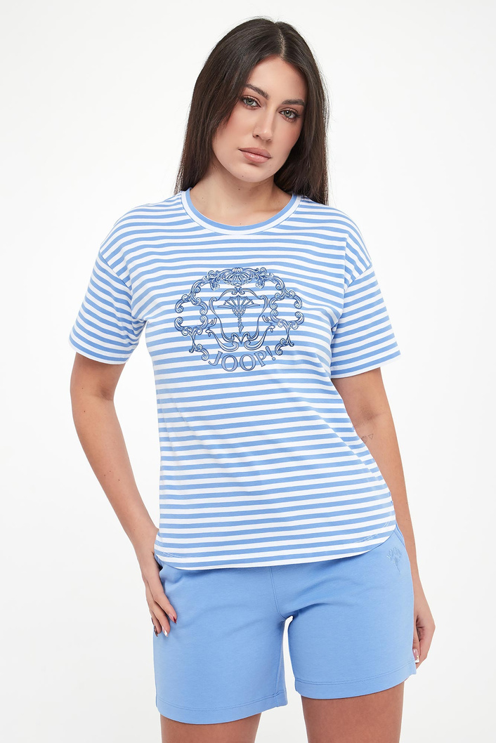 T-shirt damski w paski Tele JOOP!