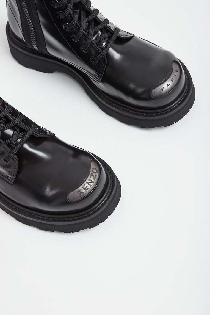 Trapery damskie skórzane KENZO