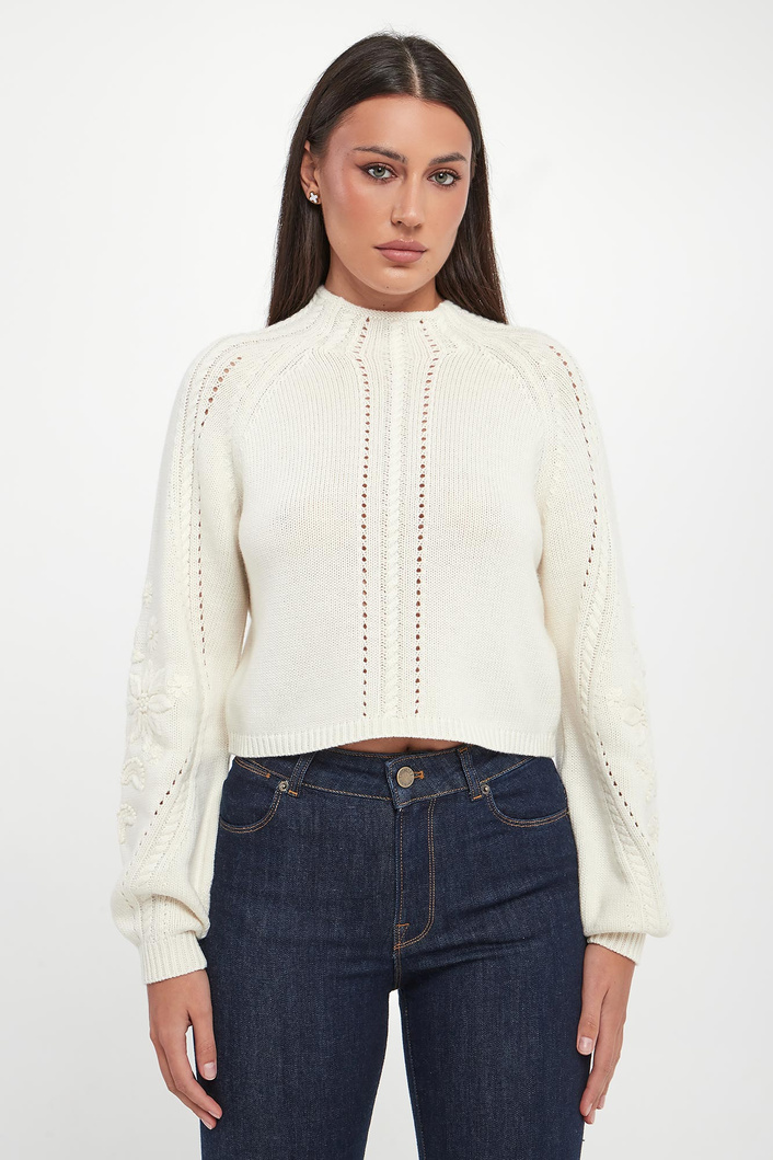 Sweter damski z wełną TWINSET
