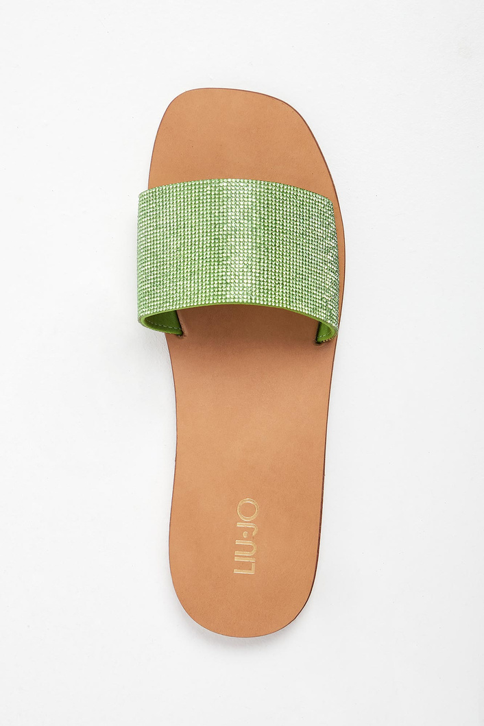 Klapki damskie skórzane LIU JO