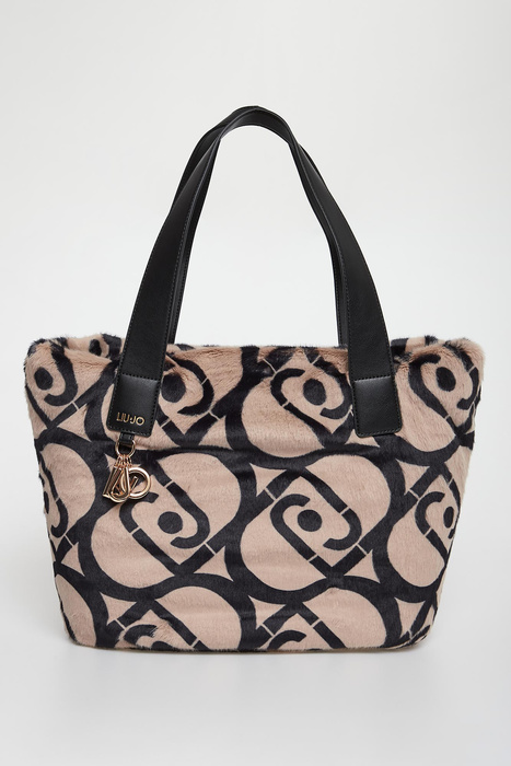 Torebka futerkowy shopper LIU JO