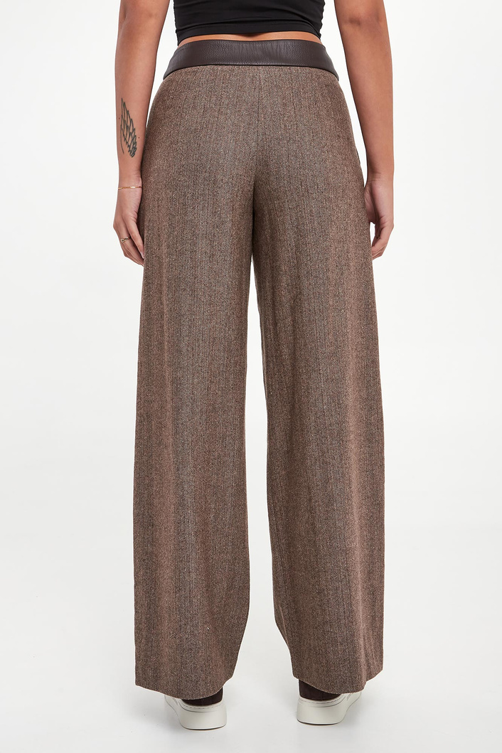 Spodnie damskie wełniane ARMANI EXCHANGE