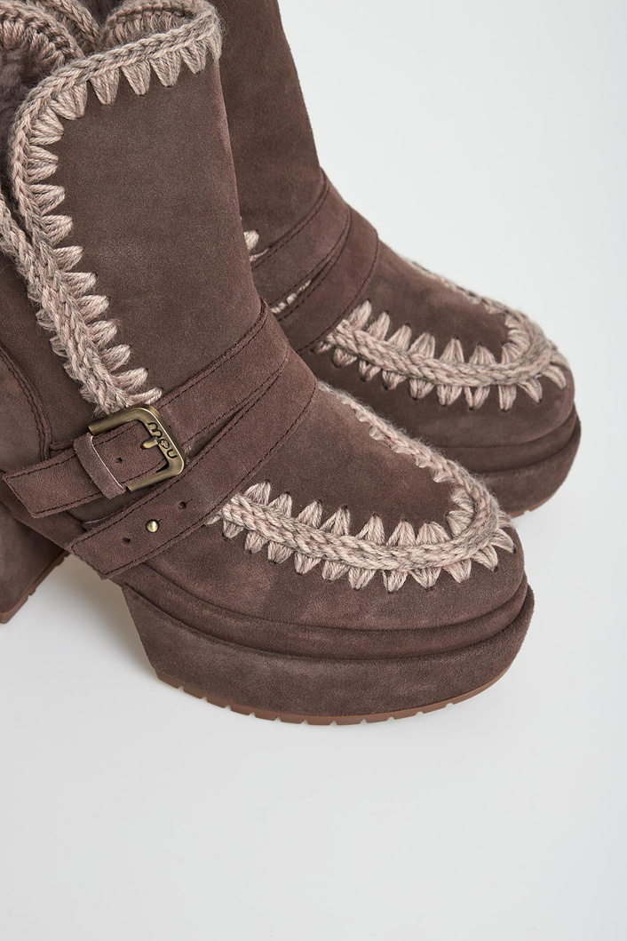Botki damskie skórzane MOU