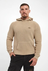 Sweter męski z kapturem AEROANUTICA MILITARE