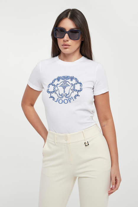 T-shirt damski z logo Tulya JOOP!