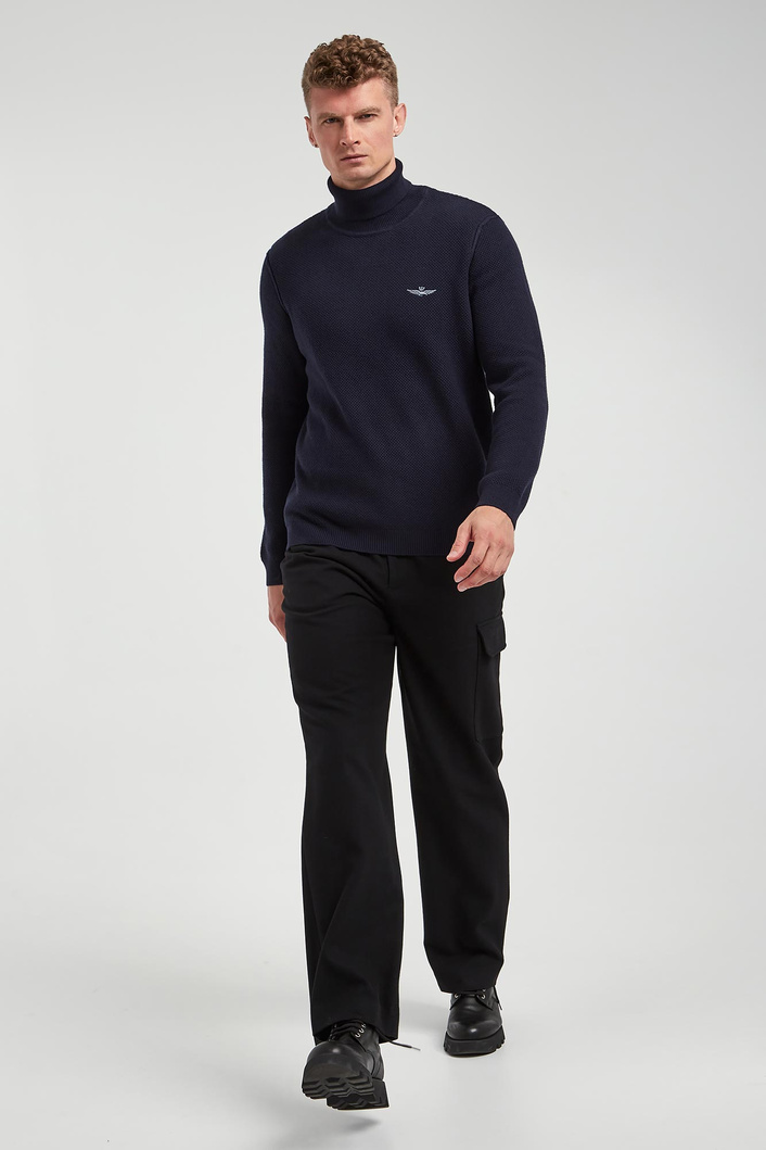 Golf męski wełniany AERONAUTICA MILITARE