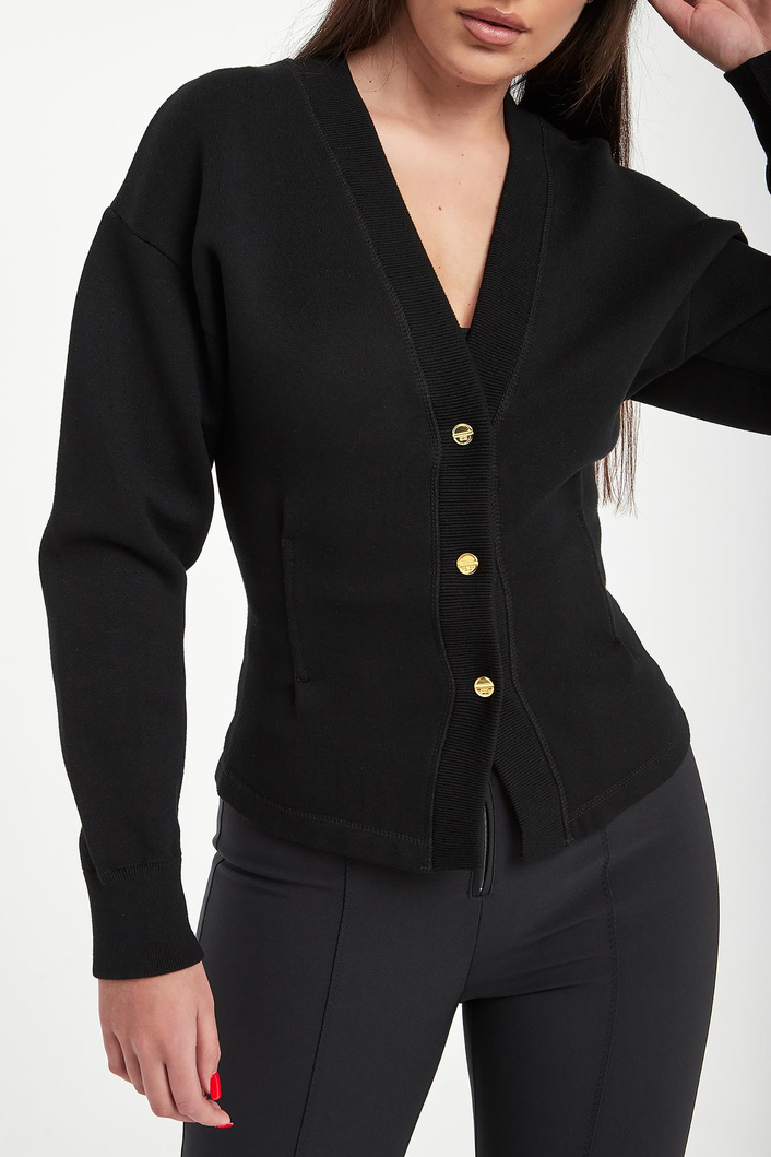 Kardigan damski z wiskozy ELISABETTA FRANCHI