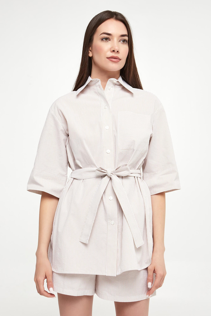 Koszula damska w paski Texas MAX MARA LEISURE