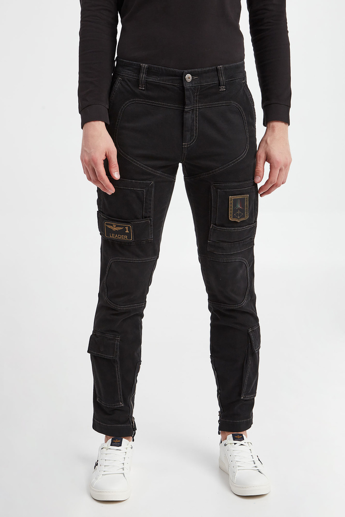 Spodnie męskie cargo AERONAUTICA MLITARE