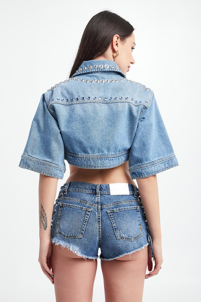 Katana jeansowa damska PINKO