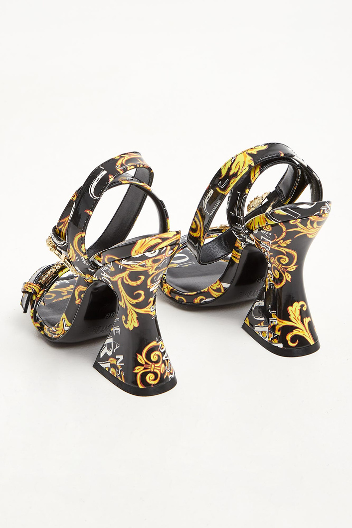 Sandały damskie na obcasie VERSACE JEANS COUTURE
