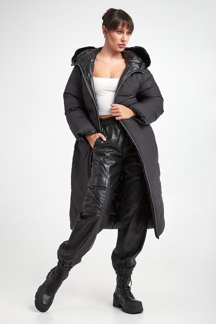 Płaszcz damski dwustronny DIEGO M