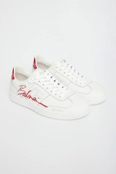 Sneakersy damskie skórzane BALMAIN