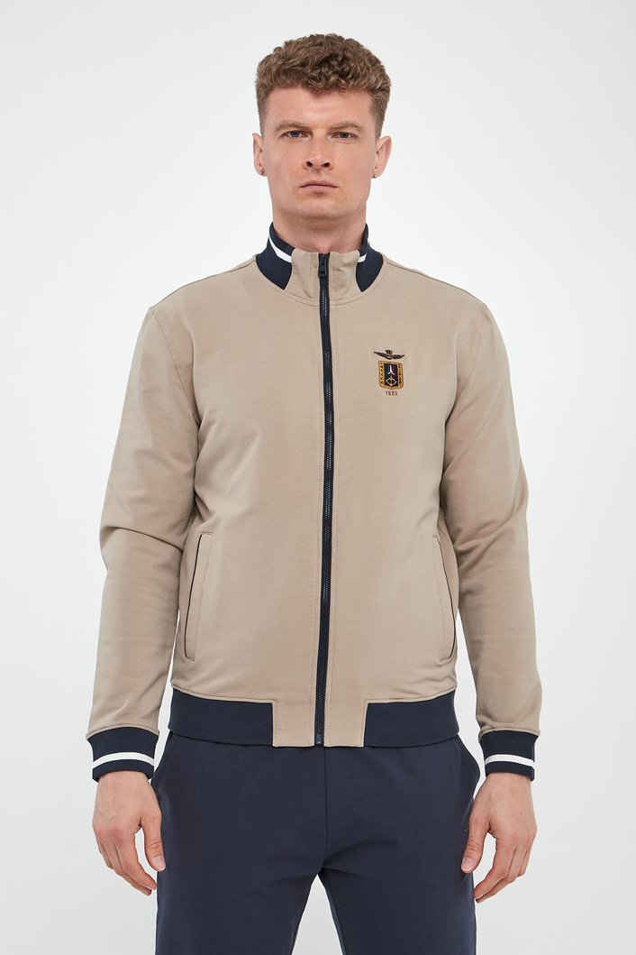 Bluza męska ze stójką AERONAUTICA MILITARE