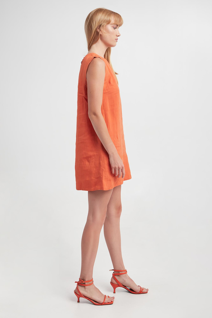 Sukienka lniana Angri MARELLA SPORT