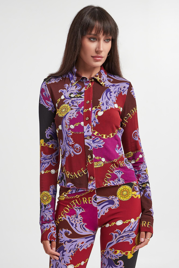 Koszula damska z logo VERSACE JEANS COUTURE