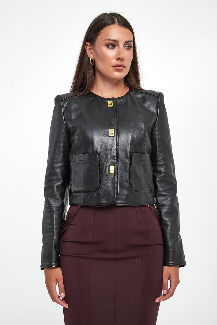 Kurtka damska skórzana ELISABETTA FRANCHI