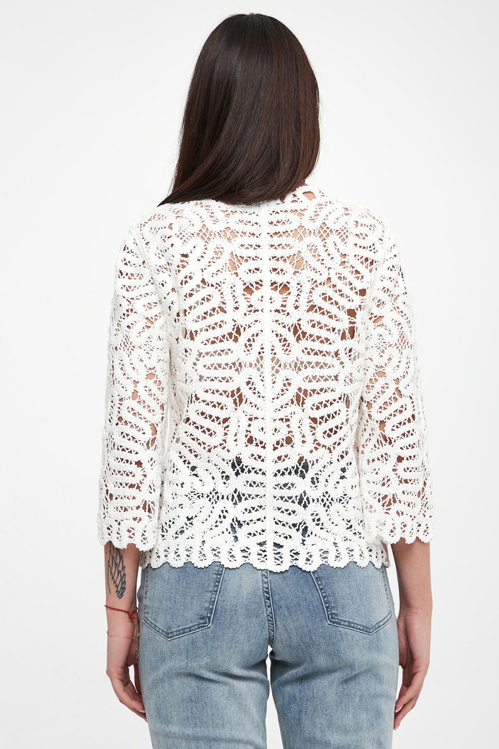 Żakiet damski szydełkowy JOSEPH RIBKOFF