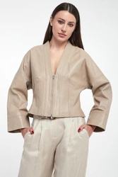 Kurtka damska skórzana Daily MARELLA