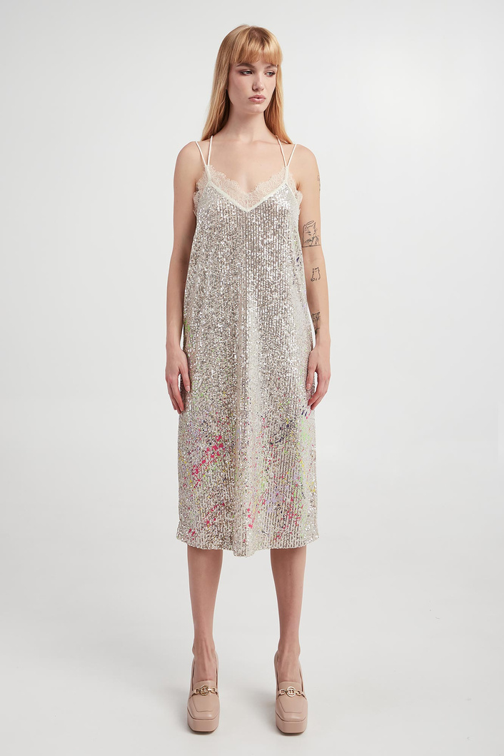 Sukienka cekinowa TWINSET ACTITUDE