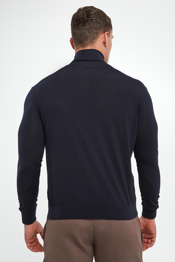 Sweter męski z wełny dziewiczej PAUL&SSHARK