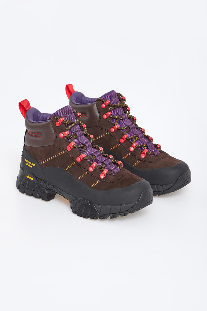 Trekkingi damskie skórzane Riccio WEEKEND MAX MARA