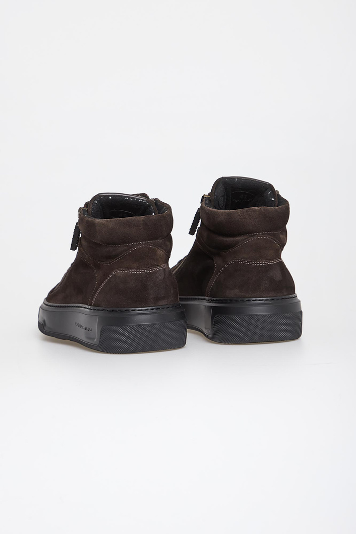 Sneakersy męskie zamszowe CESARE CASADEI