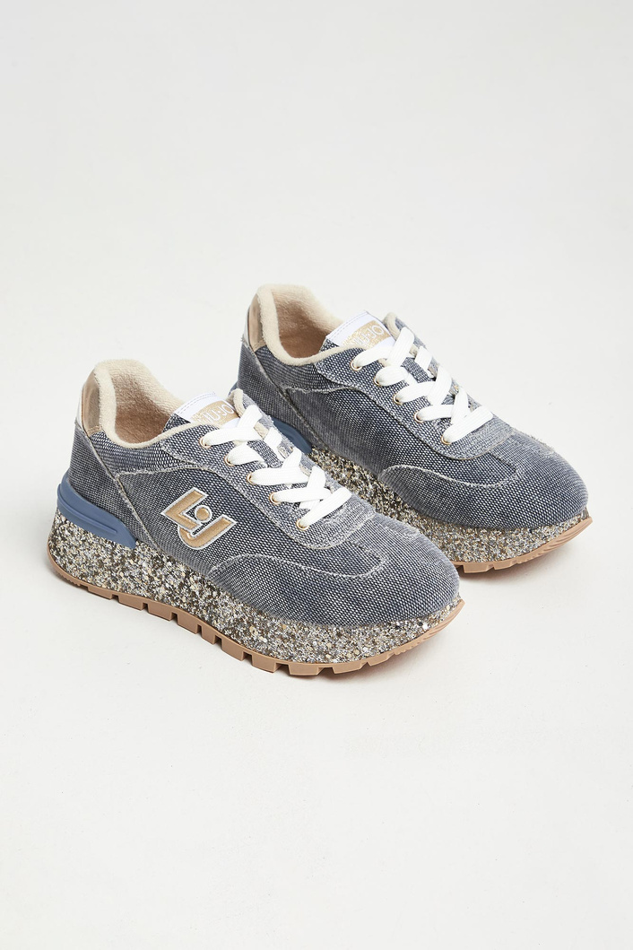 Sneakersy damskie jeansowe LIU JO